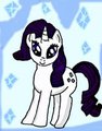 Rarity redone by CrazyPinkiePie