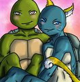 Donnie and Neko-Mikey