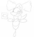 Helioptile-Powered Porygon-Z [sketch]