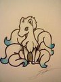 Shiny Ninetails! by Lokilaufeyson