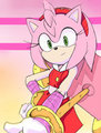 Sonic Boom - Amy sketch colored