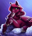 5'Oclock Somewhere - speedpaint by LilHoneyPup