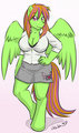 Anthro Quick Wing, [CatN'Fish] by ChakatKeklilyLongfall