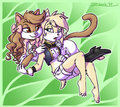 Ane and Charlotte by zooshi