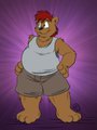 bubba bear part LCXII colored by crazy-husky