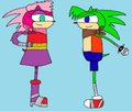 Sonia and Manic in Sonic BOOM! Style