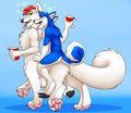 Sloppy Drunk Toast by WinterSnoWolf