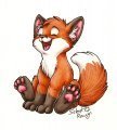 Happy Fox!  by SilentRavyn