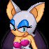 Rouge shakin' her...  by sonictopfan