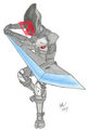 Colored Sketch: Executi0n by bAvInk