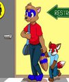 Leaking diaper in Public