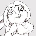 Well, she certainly looks happy. (By Krystalvix)