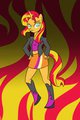 Anthro Sunset in EG Attire