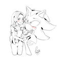 A picture of me and Shadow!^///^