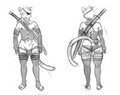 Assassin Cat by Heatstrokecat