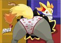 Cute braixen panties by arineu