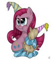 Pinkamena with Madam Sack by Silver1Kunai