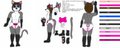 A ref of my sona done my MIICHII by MatthewSnowfall