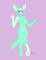 Flamboyant Pastel Fox by Keeran