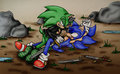 You can't win this, blue. by laoru