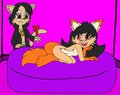 Minifern & Harumi  by DARKZADAR