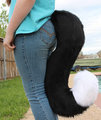 Black and White Cat Tail for Sale  by Tailarium