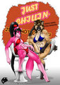 Commission: Adeola & Selenica - for Shakattax by Ghostwolf36