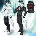 Aiya's Biker Wolf by Desphiria