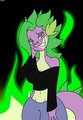 Spines the Dragonness by MofetaFromBklyn