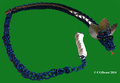 Large Blue And Silver Scaled Chainmaille Dragon