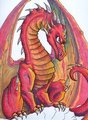 red dragon by thatgreenyena