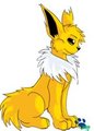Cloud the Jolteon by Aki