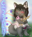 Cassybaby easter badge 2014