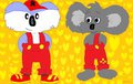 Two Awesome and Cute and Adorable Koala Boys