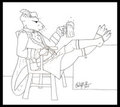 A Scotsman Clad In Kilt by LynneKitty