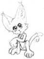 Cute Kitty Girl by picklejuice