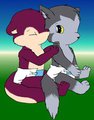Brotherly Love (kissing) by CaydeOtter