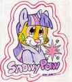 SnowyPaw as Twilight Sparkle