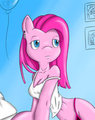 Sleepyhead Pinkamena by FierceWendigo