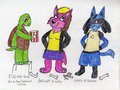 "Hey! Who Ate All The Chicken?!" by FlashTimberwolf