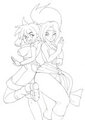 Nala and Destiny by Snurbles