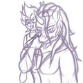 Sombra and Daughter sketch