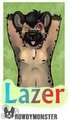 April Badge 2 - Lazer