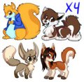 Chibissss by Eeviechu