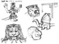 Random Sketches by Fuzzyball
