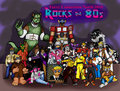 Furry Connection North Rock The 80s by Craftyandy
