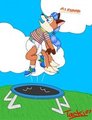 Alfador on a Trampoline (by Tacki)