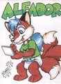 Alfador with DS (by Marci McAdam)