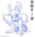 Artie The Reindeer? [GIFT] by Raukue