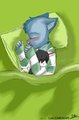 Ace Napping by Acelionheart